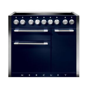 Mercury MCY1000EIIN 1000 Electric Induction Range Cooker-Indigo/Chrome Trim