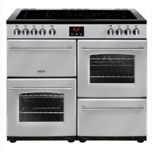 Belling FarmHouse FH100ESIL / 444444137 100cm Electric Range Cooker-Silver