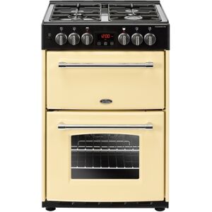 Belling Farmhouse FH60DFTCRM 60cm Dual Fuel Mini Range Cooker-Cream