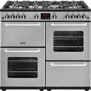 Belling Sandringham S/HAM100/G 444444120 100cm LPG Gas Range Cooker - Silver