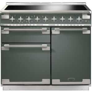 Rangemaster ELS100EIMG/ Elise 100cm Electric Induction Range Cooker Mineral Green