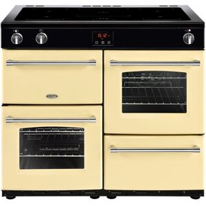 Belling Farmhouse FH100EICR 100cm Electric Induction Range Cooker - Cream