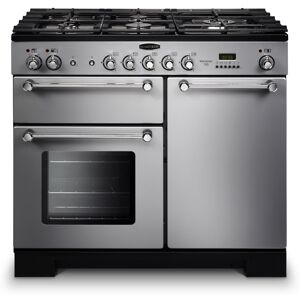 Rangemaster KCH100DFFSS/C Kitchener 100cm Dual Fuel Range Cooker Stainless Steel