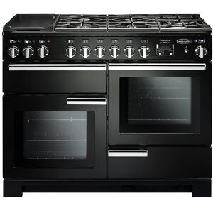 Rangemaster PDL110DFFGB/C Professional Deluxe Dual Fuel 110 Range Cooker Black Chrome