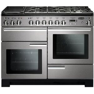 Rangemaster PDL110DFFSS/C Professional Deluxe Dual Fuel 110 Range Cooker Stainless Steel