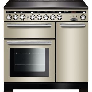 Rangemaster EDL90EIIV/C Encore Deluxe 90cm Electric Induction Range Cooker Ivory/Chrome