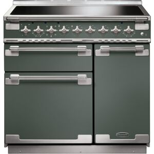 Rangemaster ELS90EIMG/ Elise 90cm Electric Induction Range Cooker Mineral Green