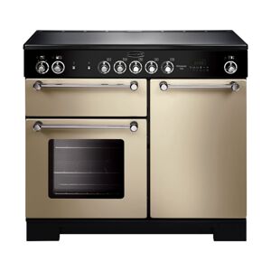 Rangemaster KCH100ECCR/C Kitchener 100 Electric Ceramic Range Cooker Cream/Chrome