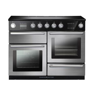 Rangemaster NEX110SOEISS/C Nexus Steam 110cm Electric Induction Range Cooker-Stainless Steel/Chrome