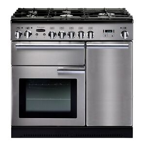 Rangemaster PROP90DFFSS/C  Professional+ 90 Dual Fuel Range Cooker  Stainless Steel