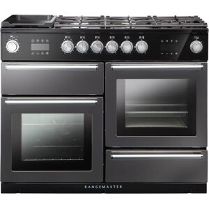 Rangemaster NEX110SODFFSL/C Nexus Steam 110cm Dual Fuel Range Cooker-Slate