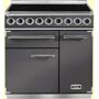 Falcon Deluxe 900 F900DXEISL/N-EU Induction Slate/Chrome Range Cooker