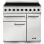 Falcon Deluxe 900 F900DXEIWH/N-EU Induction Ice White/Nickel Range Cooker