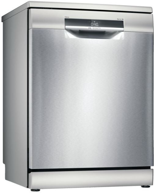 Bosch SMS6EDI02G 60cm Freestanding Dishwasher Silver Inox