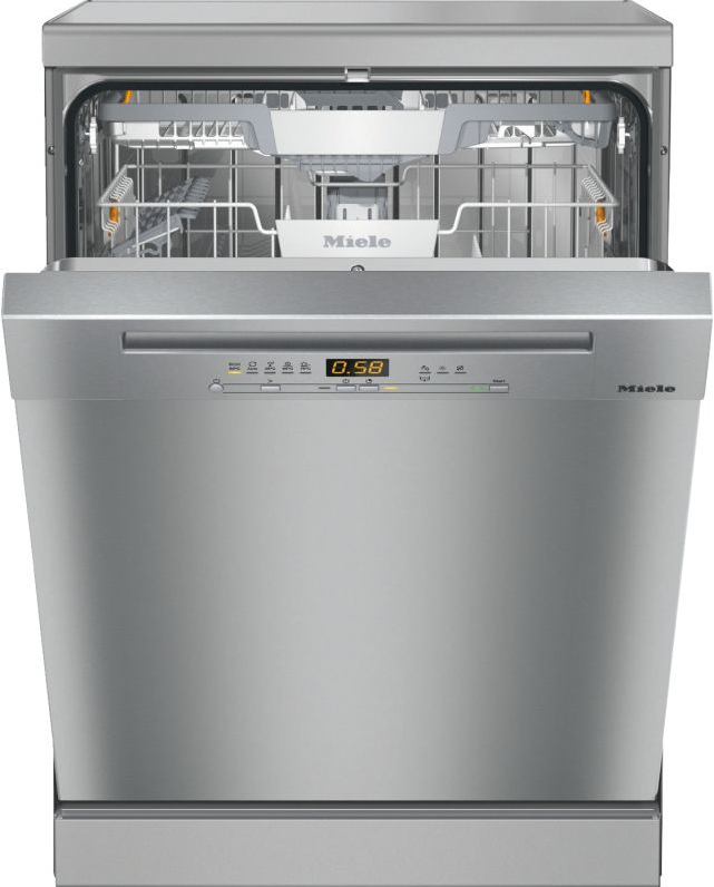 Miele G5210SC-CLS Freestanding Dishwasher - Clean Steel