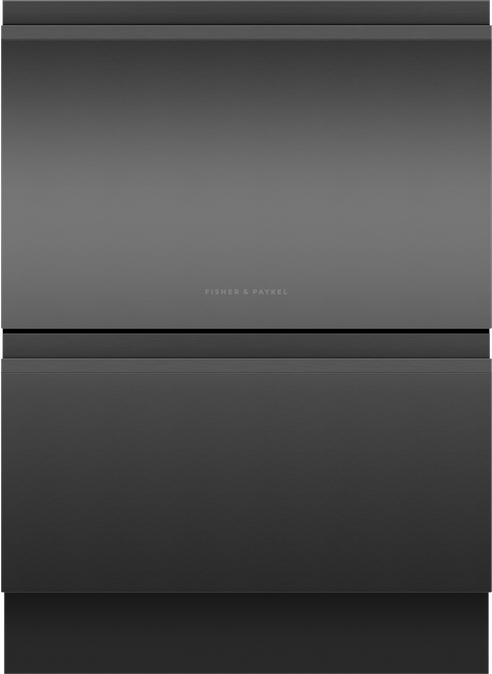 Fisher & Paykel Fisher Paykell DD60D4HNB9 Dishwasher DishDrawer™ Double  12 Place Settings  Black Steel