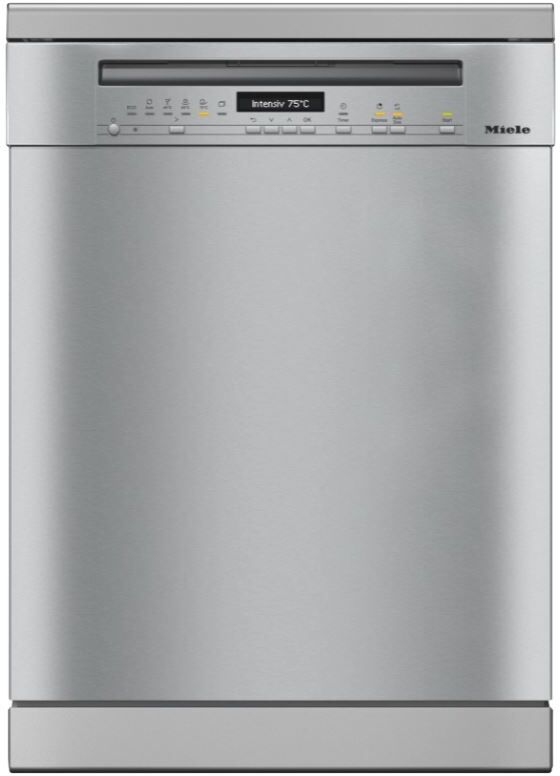 Miele G7110SCCLST Freestanding Dishwashers With Automatic Dispensing - Clean Steel