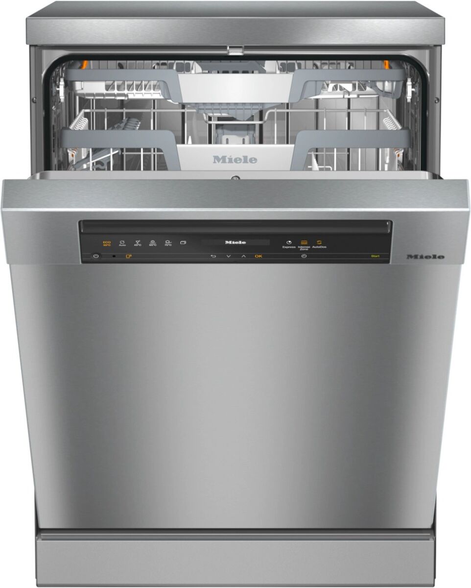 Miele G7410SCCLST Freestanding Dishwasher With Automatic Dispensing - Clean Steel *Display Model*