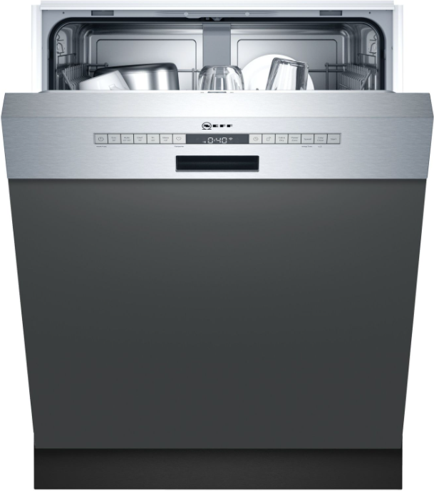 Neff S145ITS04G 60cm Semi Integrated Dishwasher