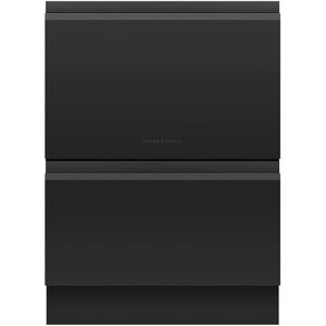 Fisher & Paykel Fisher Paykell DD60D4HZB9 Dishwasher DishDrawer™ Double  12 Place Settings  Matte Black Glass