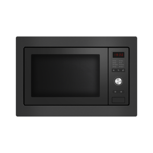 Fisher & Paykel 60cm Built-In Microwave Oven - Black Glass Black
