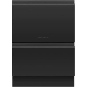 Fisher & Paykel Fisher Paykell DD60D4HZB9 Dishwasher DishDrawer™ Double  12 Place Settings  Matte Black Glass