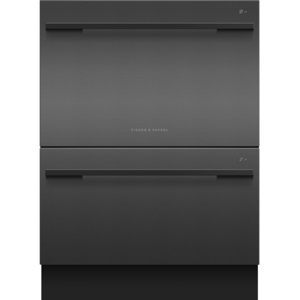 Fisher & Paykel Double DishDrawer Dishwasher-Black Stainless Steel