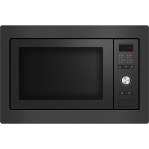 Fisher & Paykel 60cm Built-In Microwave Oven - Black Glass Black