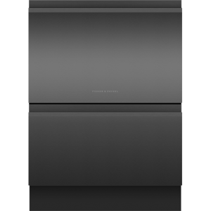 Fisher & Paykel Fisher Paykell DD60D4HNB9 Dishwasher DishDrawer™ Double  12 Place Settings  Black Steel