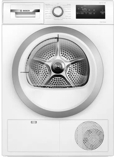 Bosch WTH85223GB Series 4 Heat Pump Tumble Dryer 8kg in White