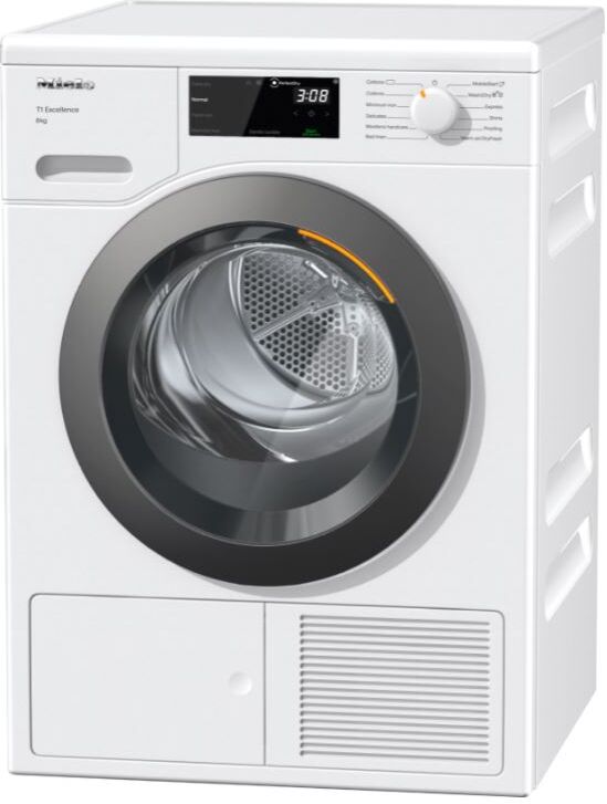 Miele TED265WP Freestanding 8kg T1 Heat-Pump Tumble Dryer - White