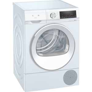 Siemens WQ45G2D9GB iQ500 Freestanding Heat pump tumble dryer 9 kg - White