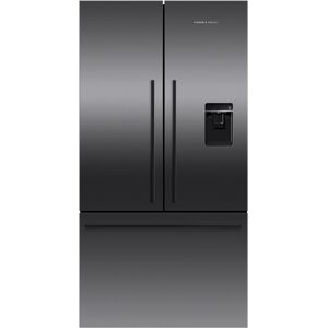 Fisher & Paykel French Door Fridge Freezer-Black Stainless Steel