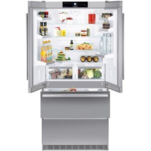 Liebherr CBNes6256 Premium Plus BioFresh Fridge Freezer-Stainless Steel