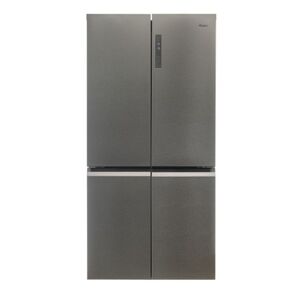 HAIER HCR59F19ENMM 90 Cube Fridge FreezerFreestanding  Total No Frost  E Rated  39 dB  Platinum Ino