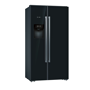 Bosch KAD92HBFP Side By Side American Fridge Freezer Black