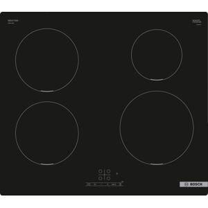 Bosch PUE611BB5B Serie 4 Built-In 60cm Induction Hob With 4 Zones - Black Glass