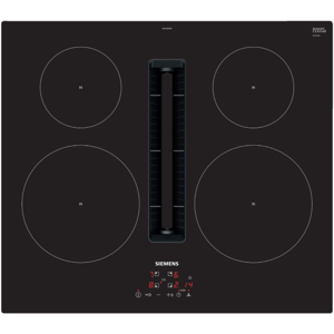 Siemens EH611BE15E 60cm Induction Air Venting Hob - Black Glass