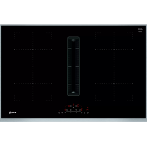 Neff T48TD7BN2 80cm Induction Hob With Integrated Ventilation System Black