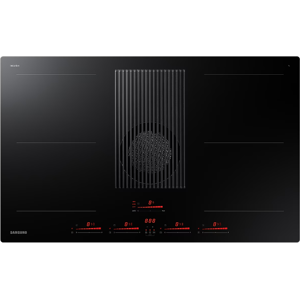 SAMSUNG NZ84T9747VK/UR Infinite Range Combi Hob With Recirculation Built-In Extractor Fan