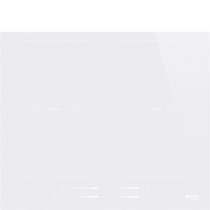 Smeg SI2M7643DW Multizone Straight Edge  60cm Induction Hob - White Glass