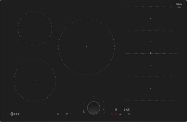 Neff T68FUV4L0 N90 Built-In Induction Hob 80 cm Black