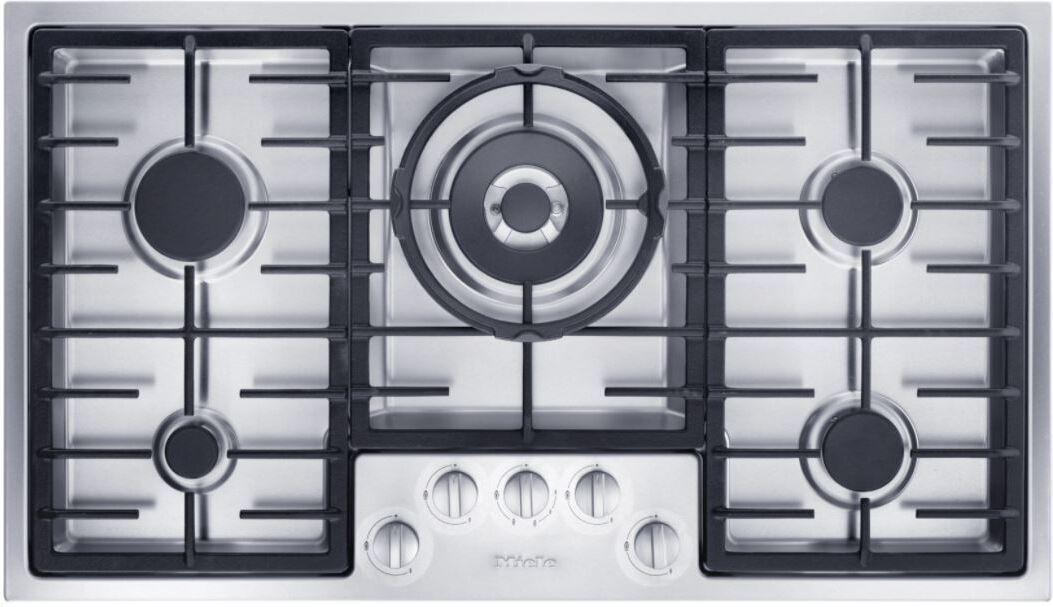 Miele KM23571   5 Zone Gas hob   With 1 Dual Wok