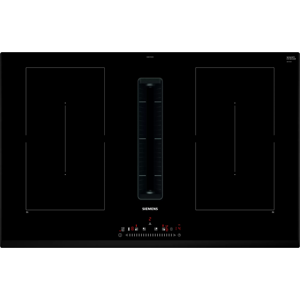 Siemens ED851FQ15E 80cm Induction Hob With Ventilation System Black