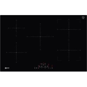 Neff T48FD23X2 80cm Induction Hob with CombiZone - Black