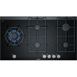 Siemens ER9A6SB70 90cm Ceramic Gas Hob - Black