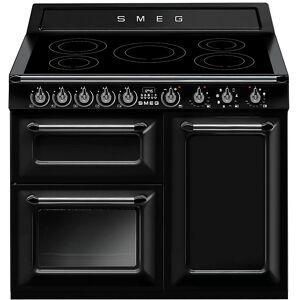 Smeg TR103IBL Victoria Range Cooker with Induction Hob  Black