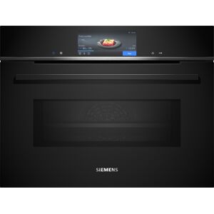 Siemens CM778GNB1B iQ700 Built-in compact oven with microwave function 60 x 45 cm Black