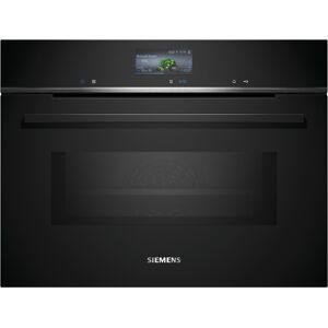 Siemens CM776G1B1B iQ700 Built-in compact oven with microwave function 60 x 45 cm Black