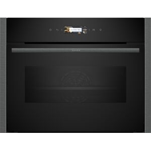 Neff C24MR21G0B Compact 45cm Ovens with Microwave - Black with Graphite-Grey Trim